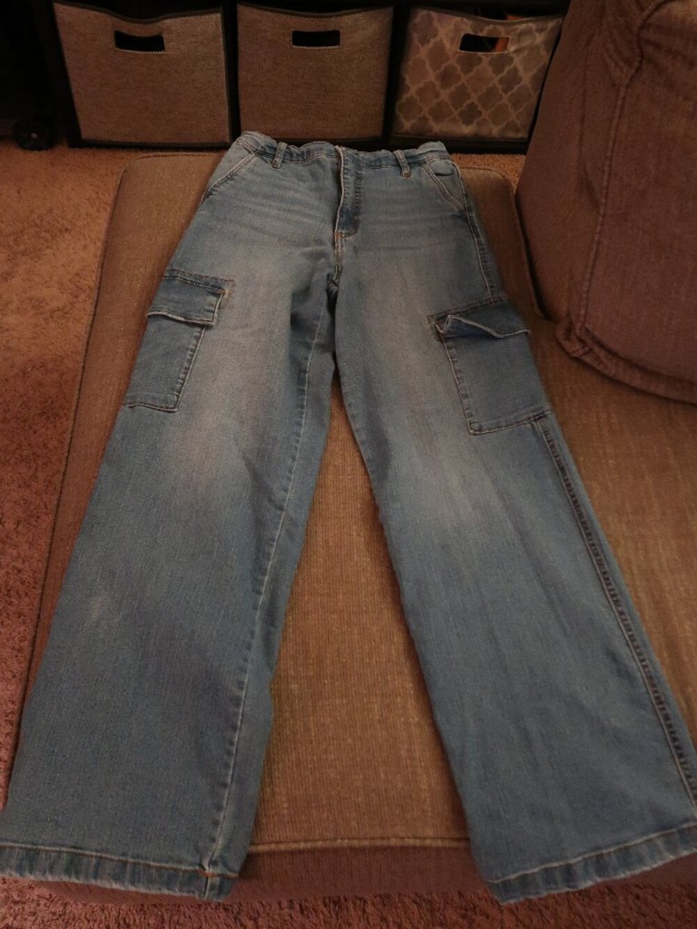 Jessica Simpson Cargo Denim Jean
